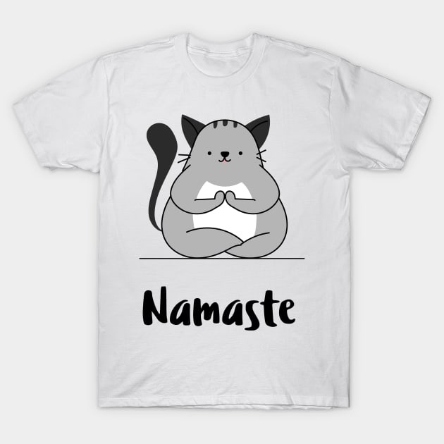 Namaste T-Shirt by Relaxing Positive Vibe